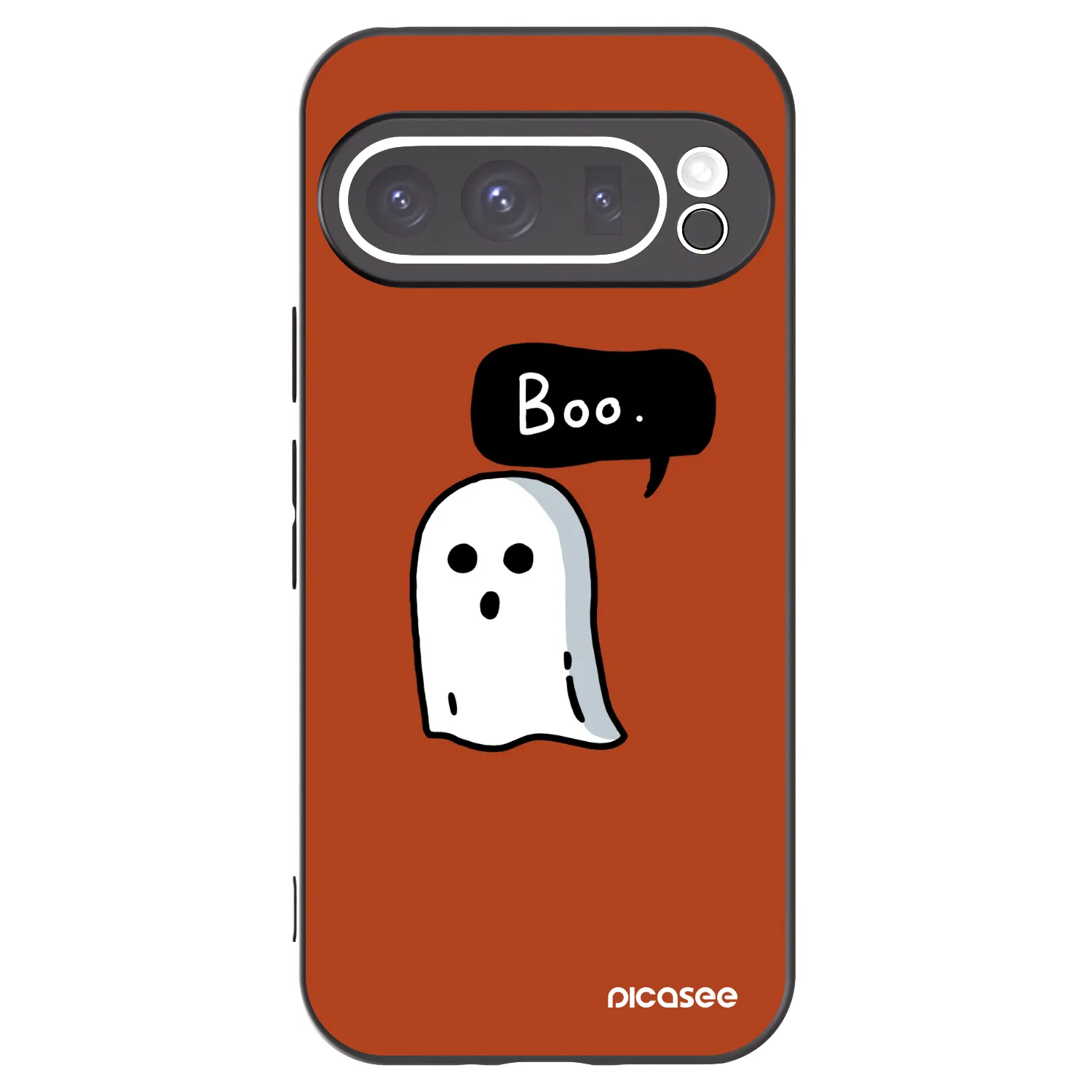 Picasee silikonowe czarne etui na Google Pixel 9 Pro XL - Boo