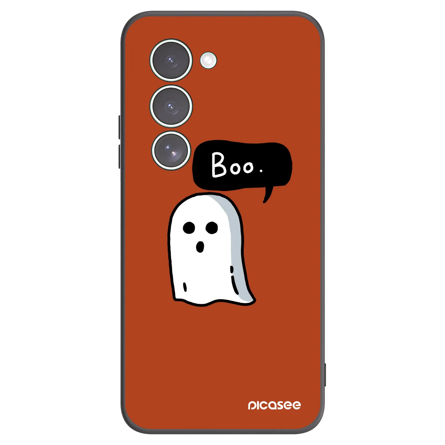 Picasee silikonowe czarne etui na Xiaomi Redmi 15 5G - Boo