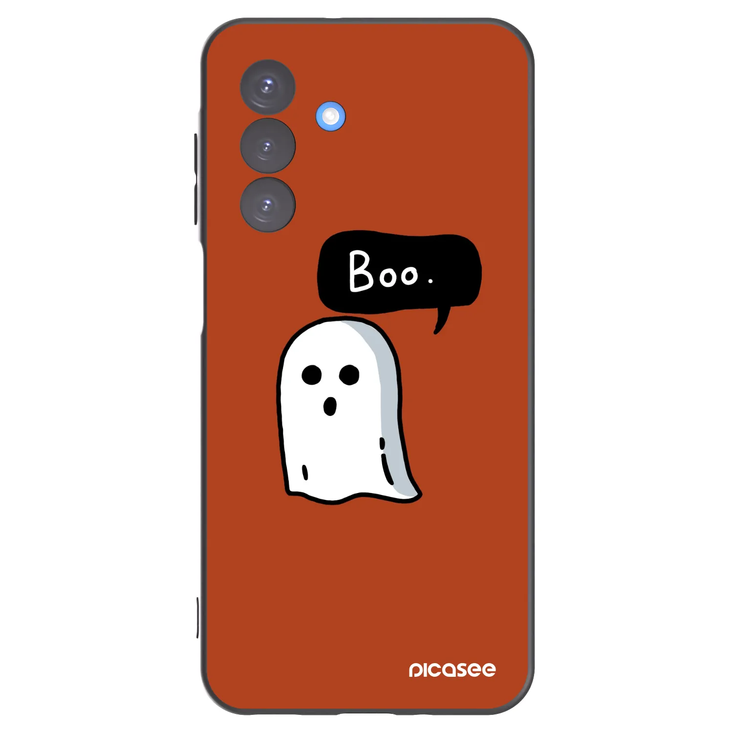 Picasee silikonowe czarne etui na Samsung Galaxy A17 5G - Boo