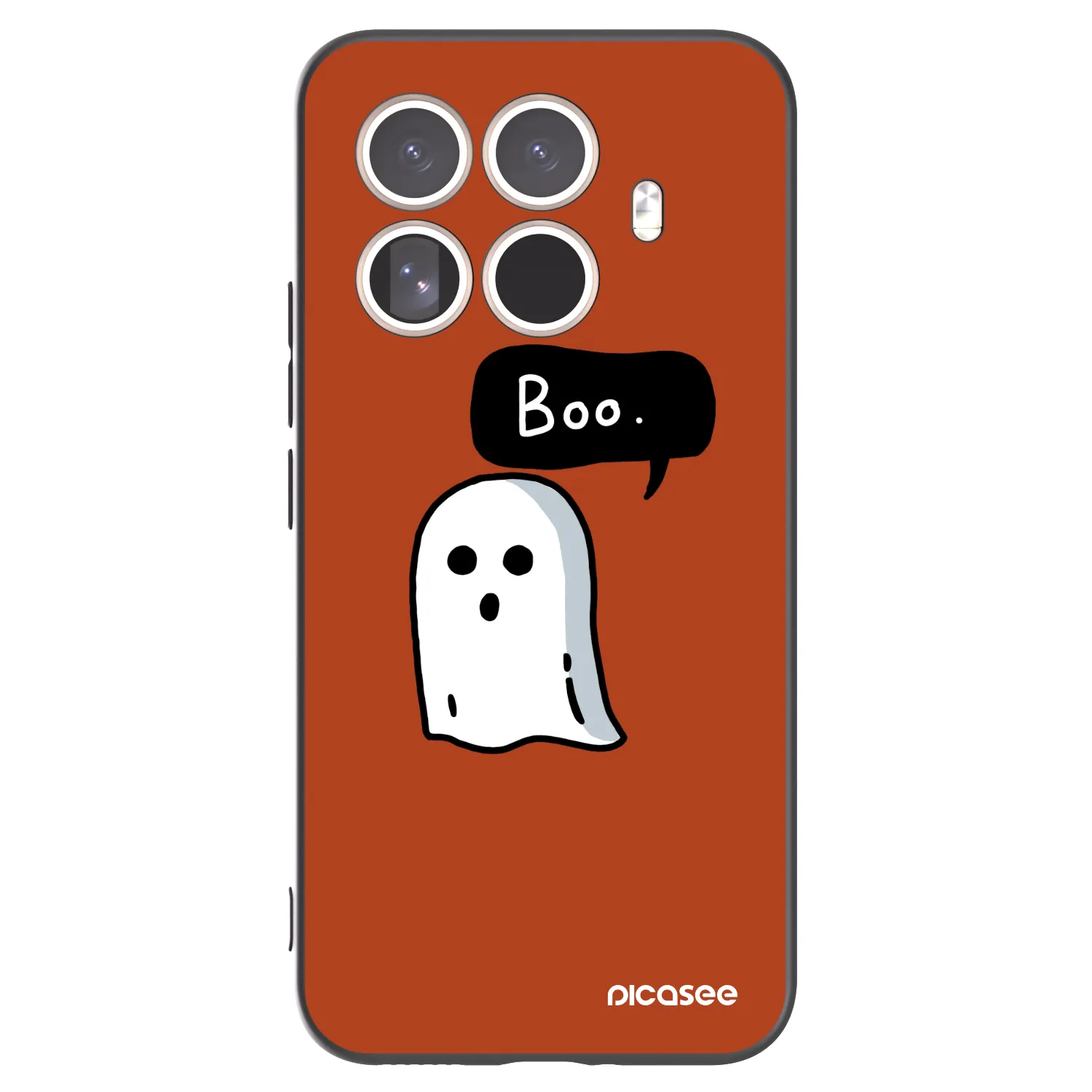 Picasee silikonowe czarne etui na Xiaomi 15T Pro - Boo