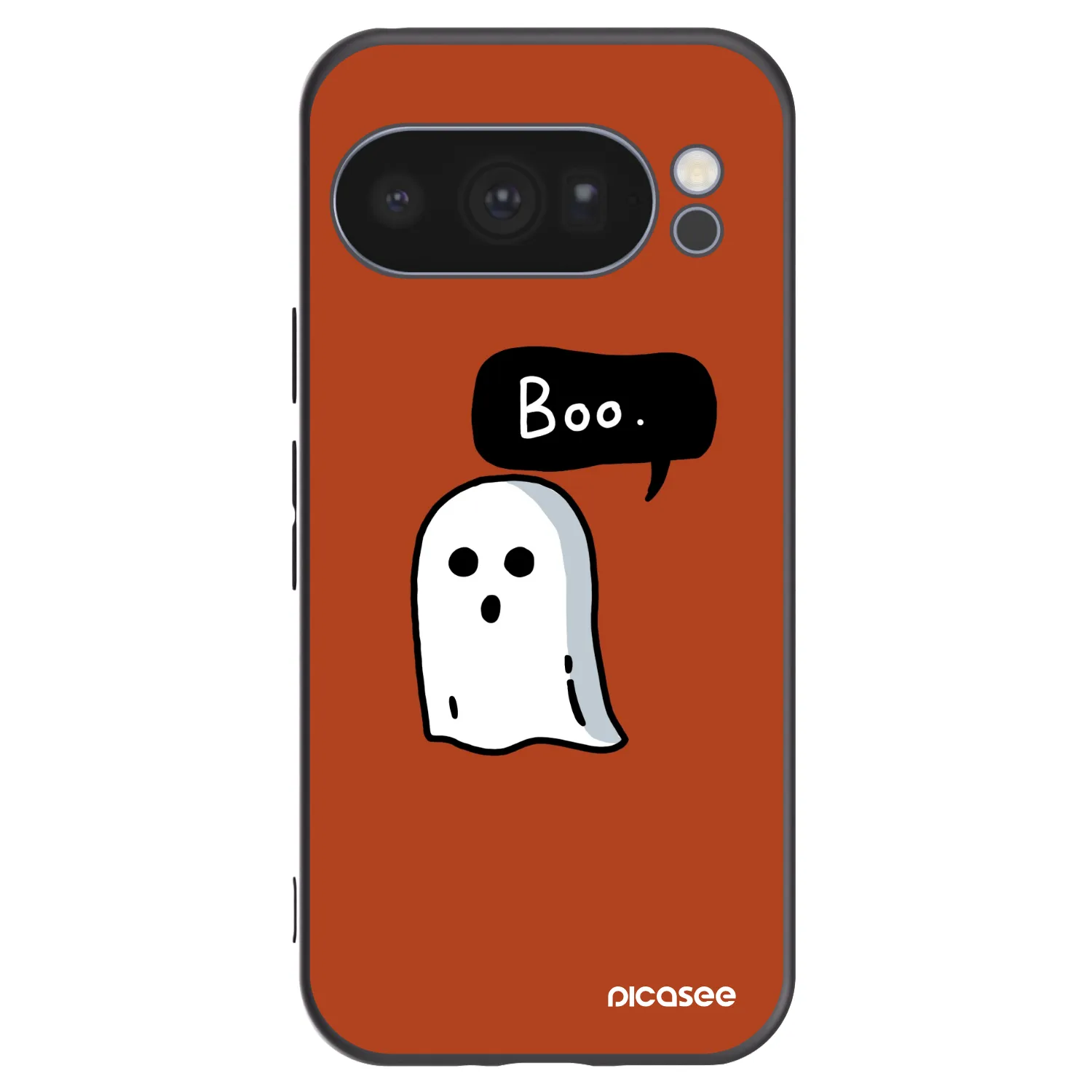 Picasee silikonowe czarne etui na Google Pixel 10 Pro - Boo