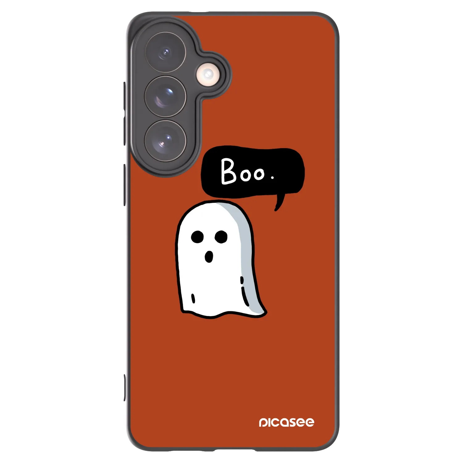 Picasee silikonowe czarne etui na Samsung Galaxy S26+ - Boo