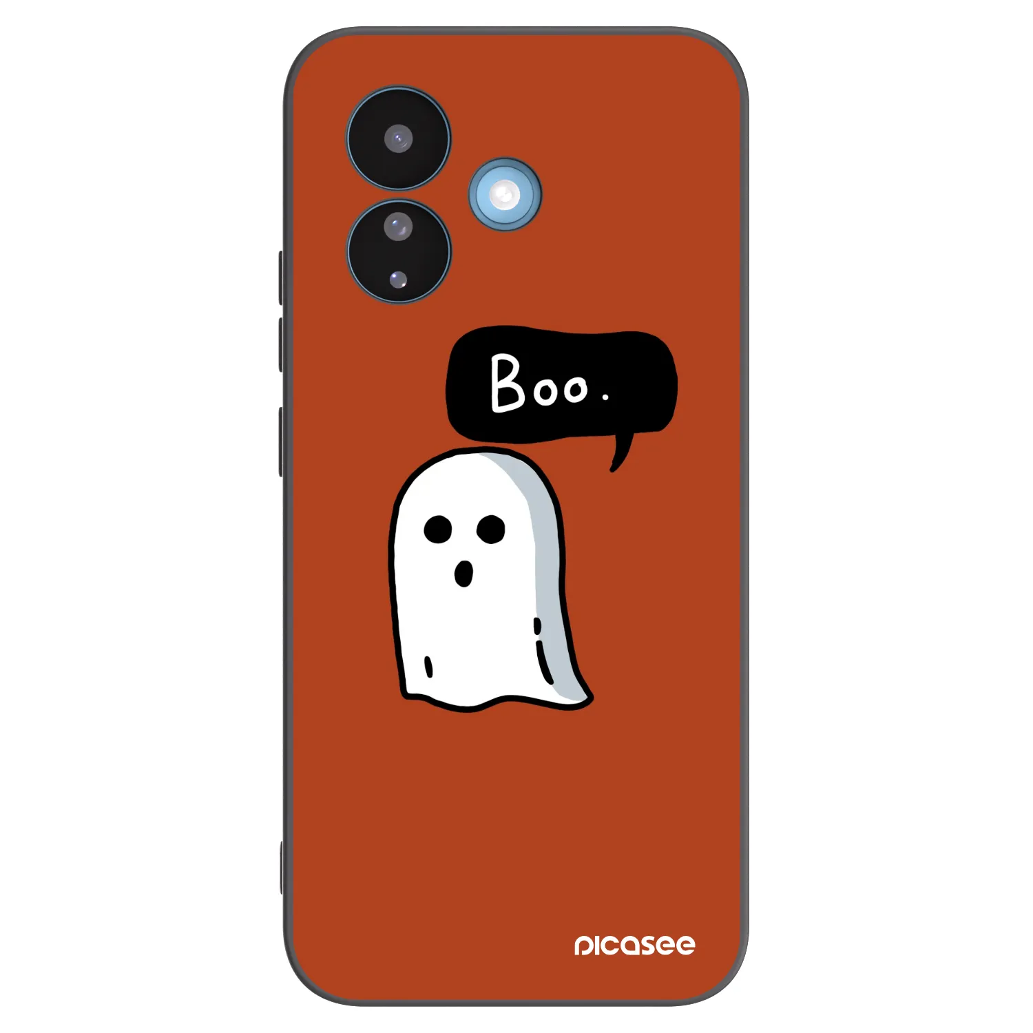 Picasee silikonowe czarne etui na Xiaomi Redmi Note 17 Pro 5G - Boo