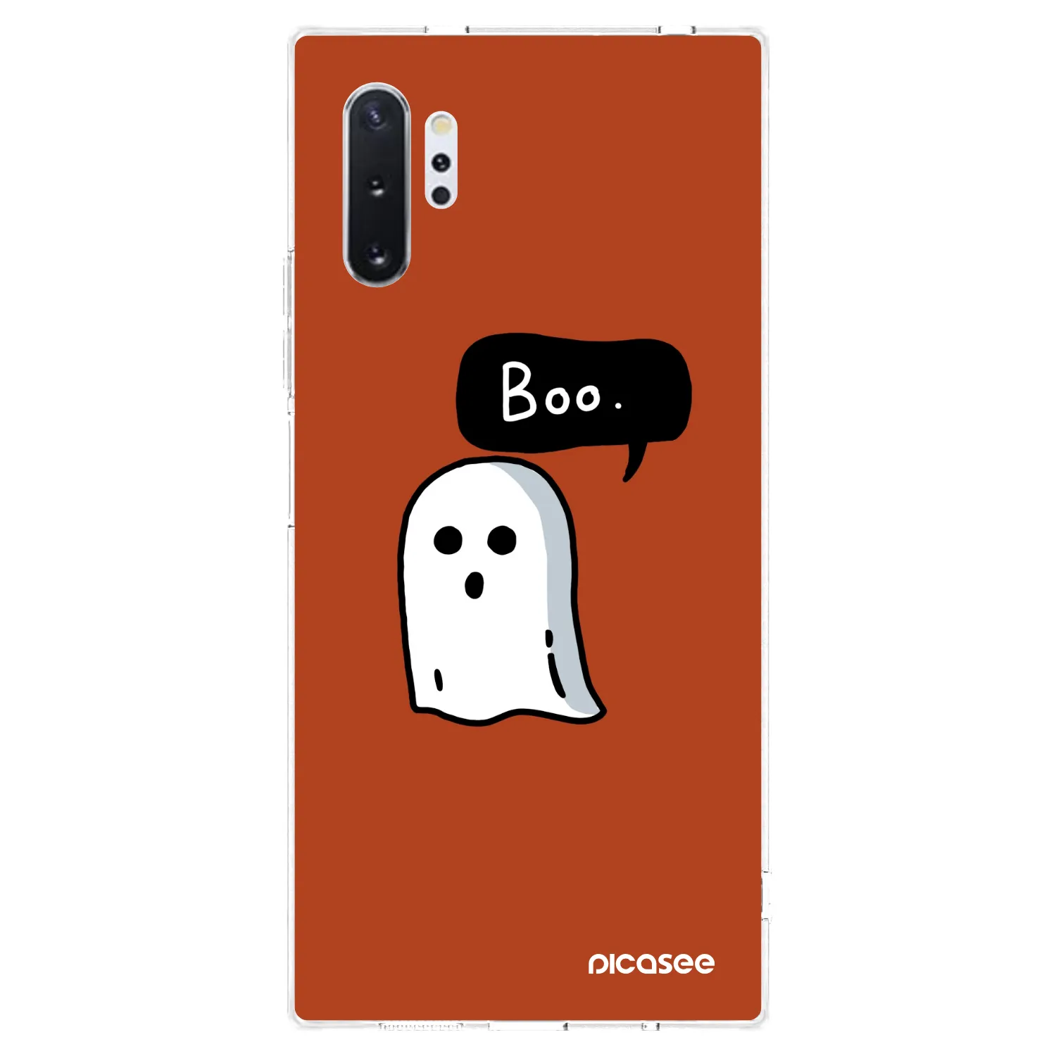 Picasee silikonowe przeźroczyste etui na Samsung Galaxy Note 10+ N975F - Boo