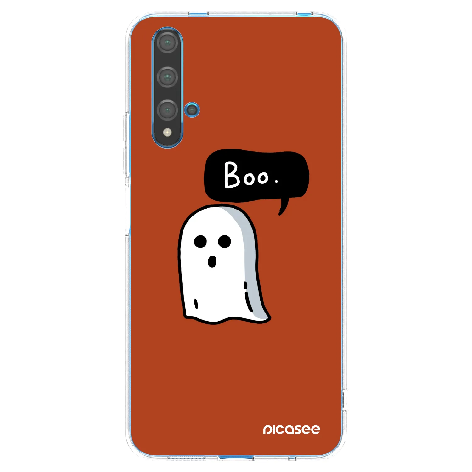 Picasee silikonowe przeźroczyste etui na Huawei Nova 5T - Boo