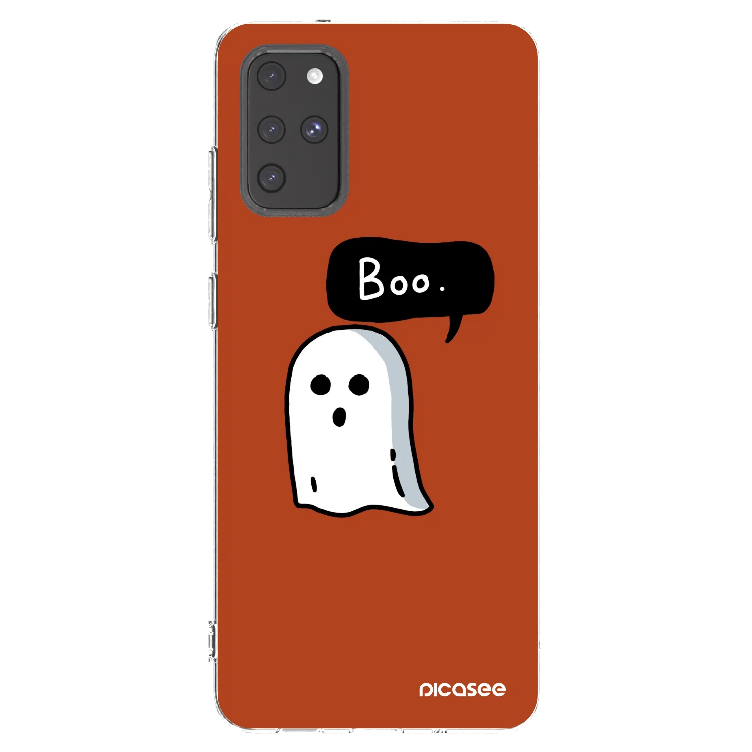 Picasee silikonowe przeźroczyste etui na Samsung Galaxy S20+ G985F - Boo