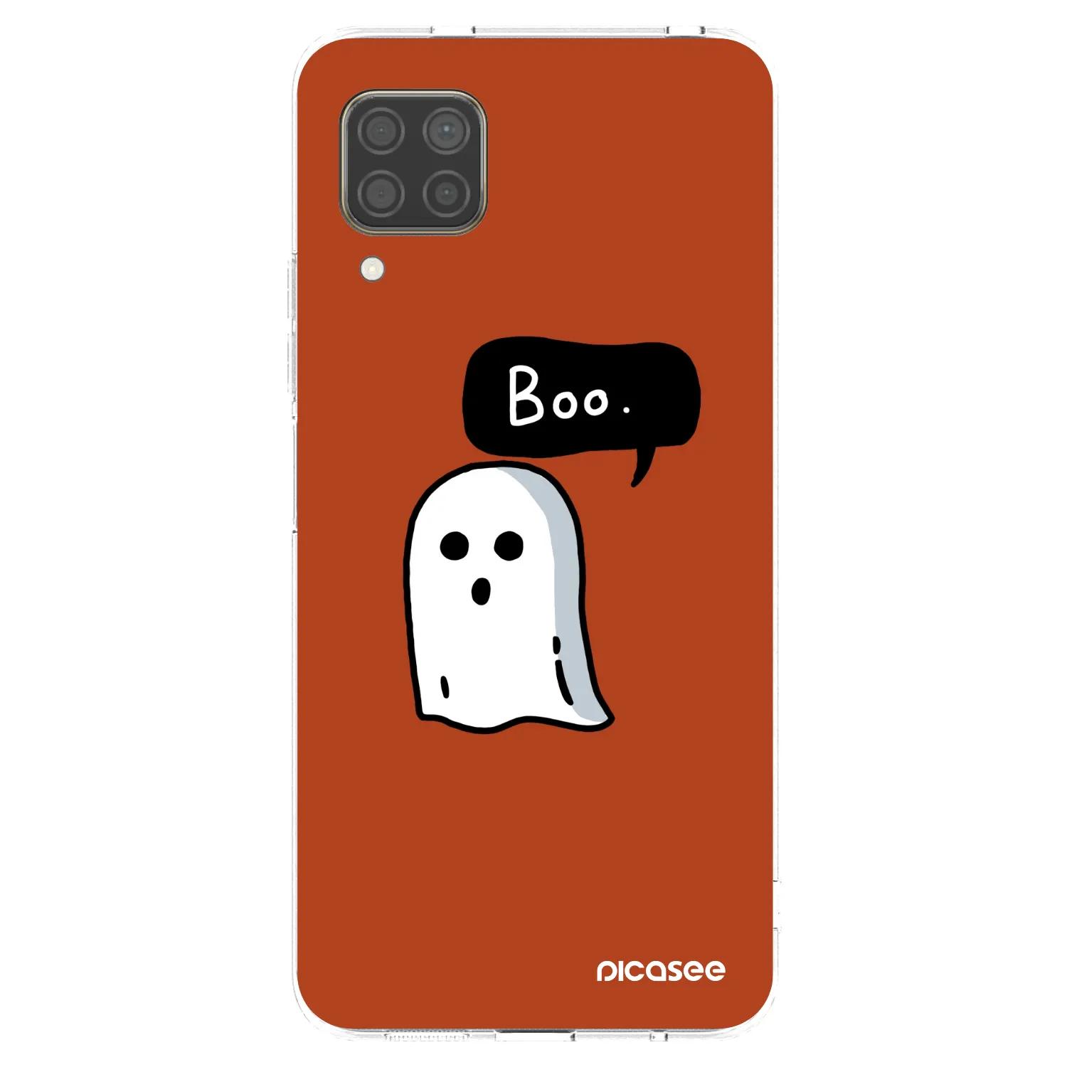 Picasee silikonowe przeźroczyste etui na Huawei P40 Lite - Boo