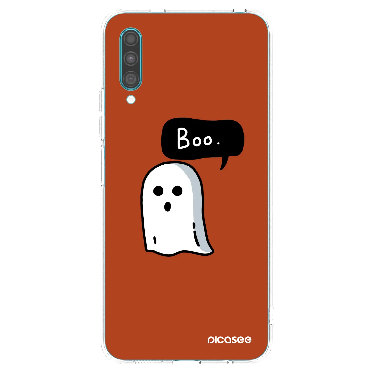 Picasee silikonowe przeźroczyste etui na Samsung Galaxy A30s A307F - Boo