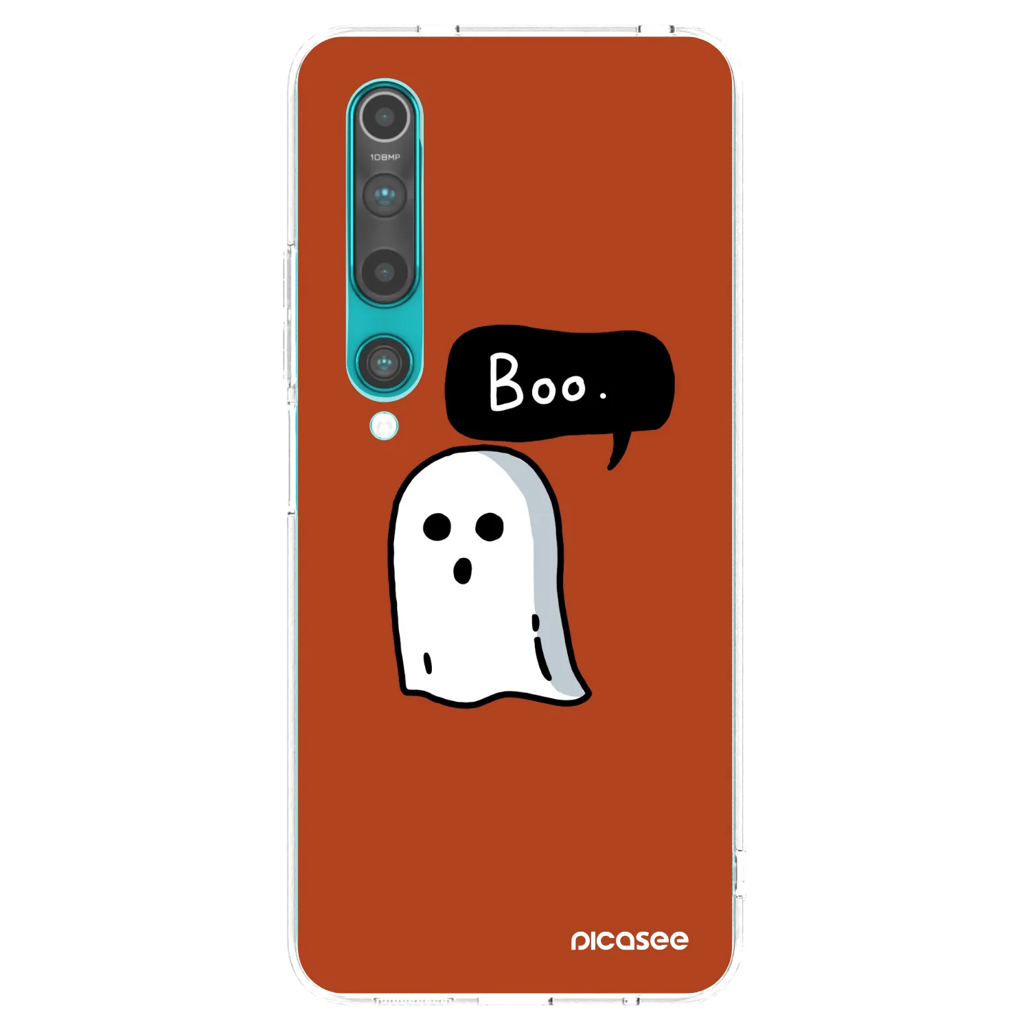 Picasee silikonowe przeźroczyste etui na Xiaomi Mi 10 - Boo