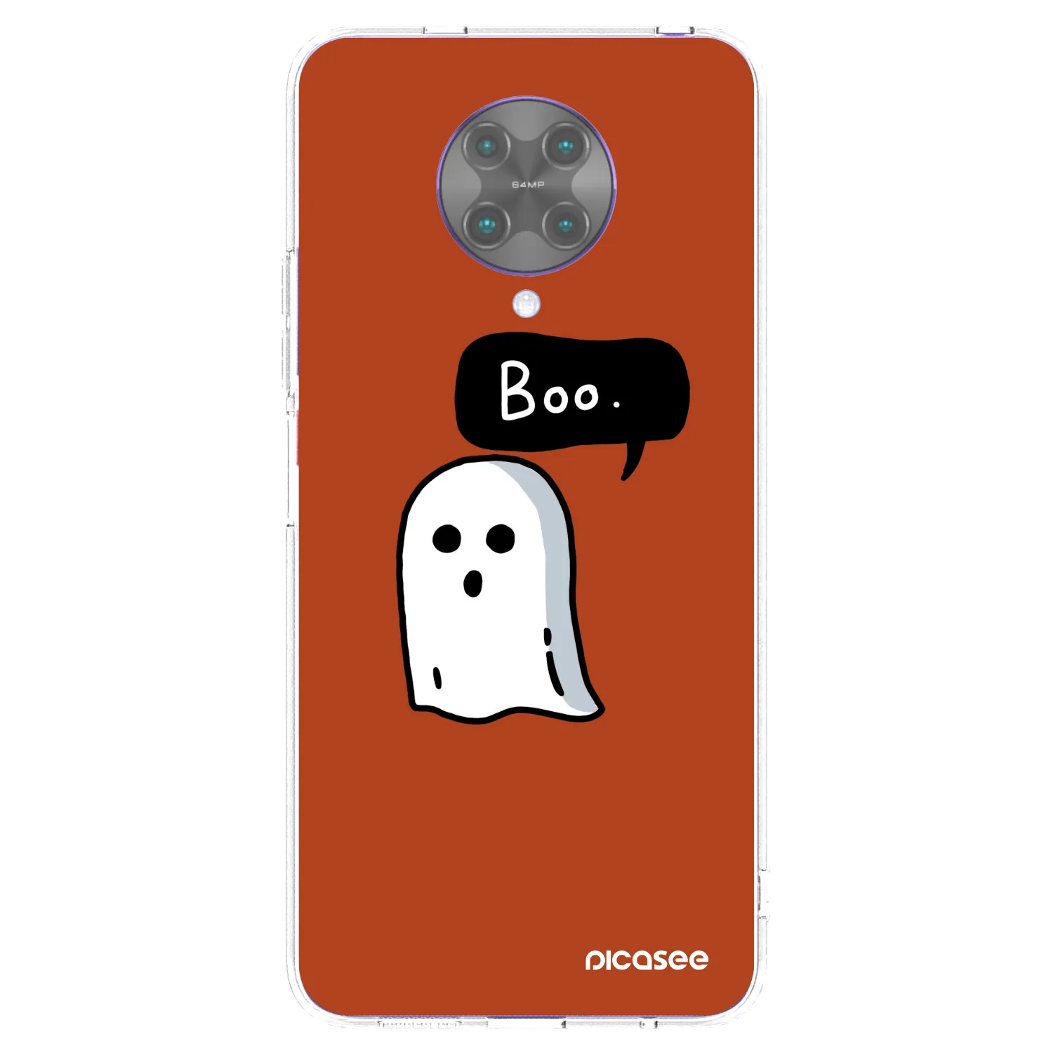 Picasee silikonowe przeźroczyste etui na Xiaomi Poco F2 Pro - Boo