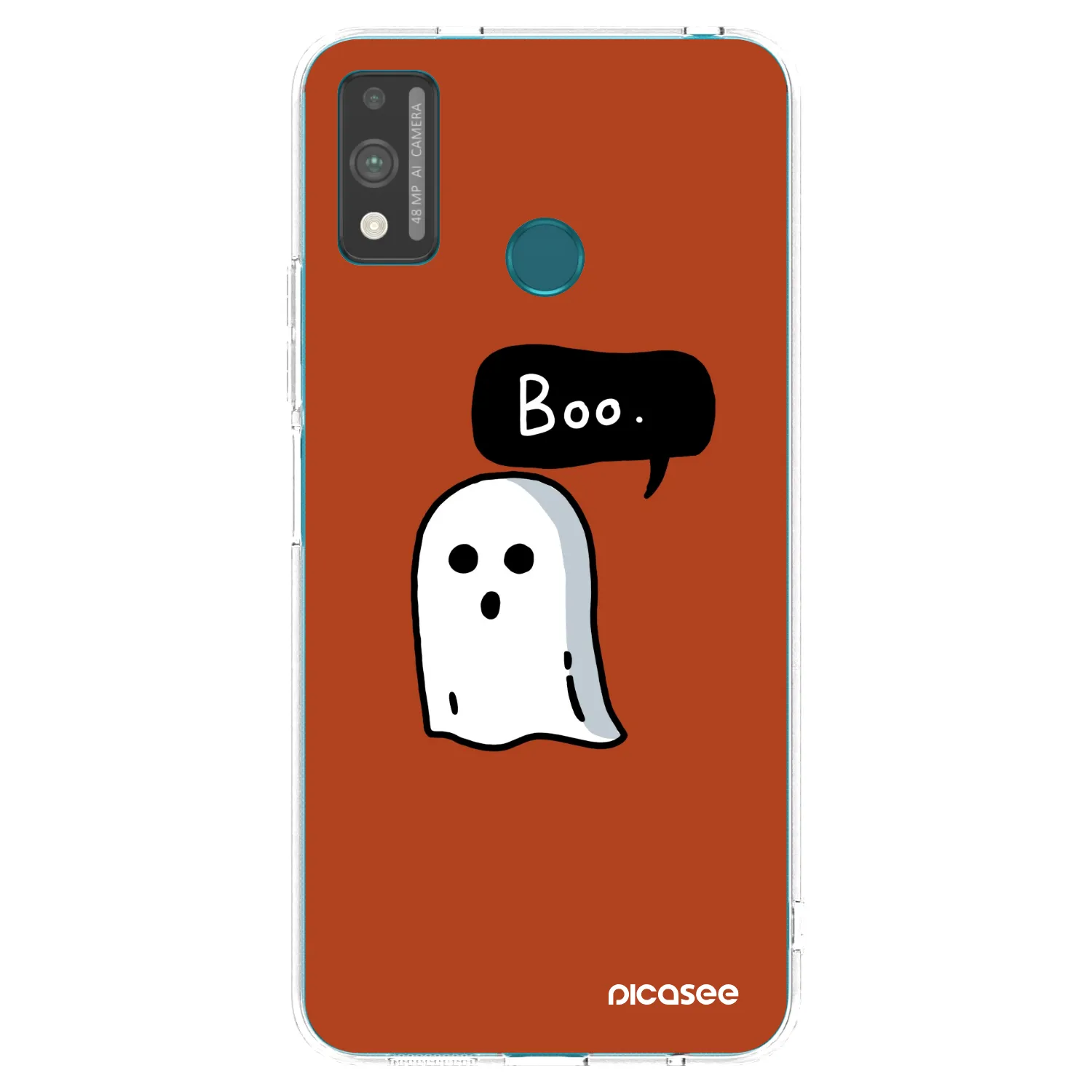 Picasee silikonowe przeźroczyste etui na Honor 9X Lite - Boo