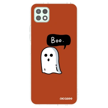 Picasee silikonowe przeźroczyste etui na Samsung Galaxy A22 A226B 5G - Boo