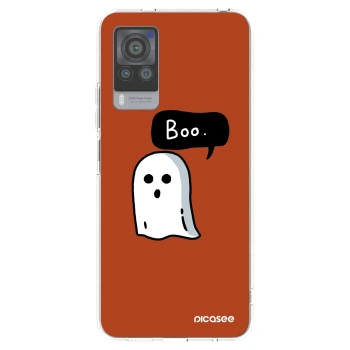 Picasee silikonowe przeźroczyste etui na Vivo X60 Pro 5G - Boo