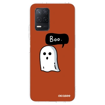 Picasee silikonowe przeźroczyste etui na Realme 8 5G - Boo