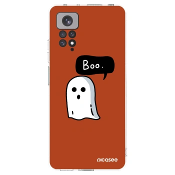Picasee silikonowe przeźroczyste etui na Xiaomi Redmi Note 11 - Boo