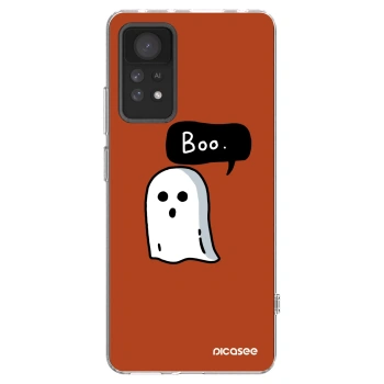 Picasee silikonowe przeźroczyste etui na Xiaomi Redmi Note 11 Pro - Boo