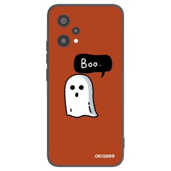 Picasee silikonowe czarne etui na Realme 9 Pro 5G - Boo