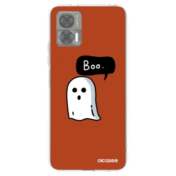Picasee silikonowe przeźroczyste etui na Motorola Edge 30 Neo - Boo