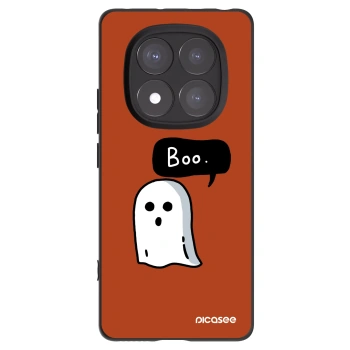 Picasee silikonowe czarne etui na Xiaomi Redmi Note 14 Pro+ 5G - Boo