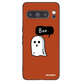 Picasee silikonowe czarne etui na Google Pixel 8 Pro - Boo
