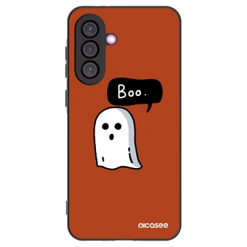 Picasee silikonowe czarne etui na Samsung Galaxy A36 5G - Boo