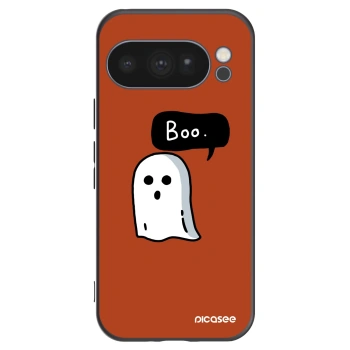 Picasee silikonowe czarne etui na Google Pixel 10 Pro - Boo
