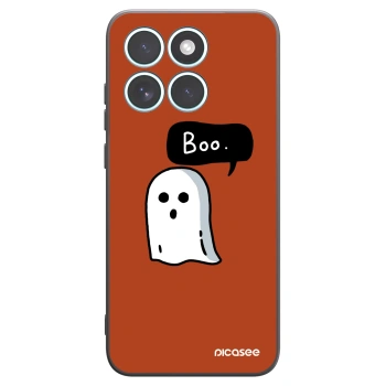 Picasee silikonowe czarne etui na Motorola Edge 70 Fusion - Boo