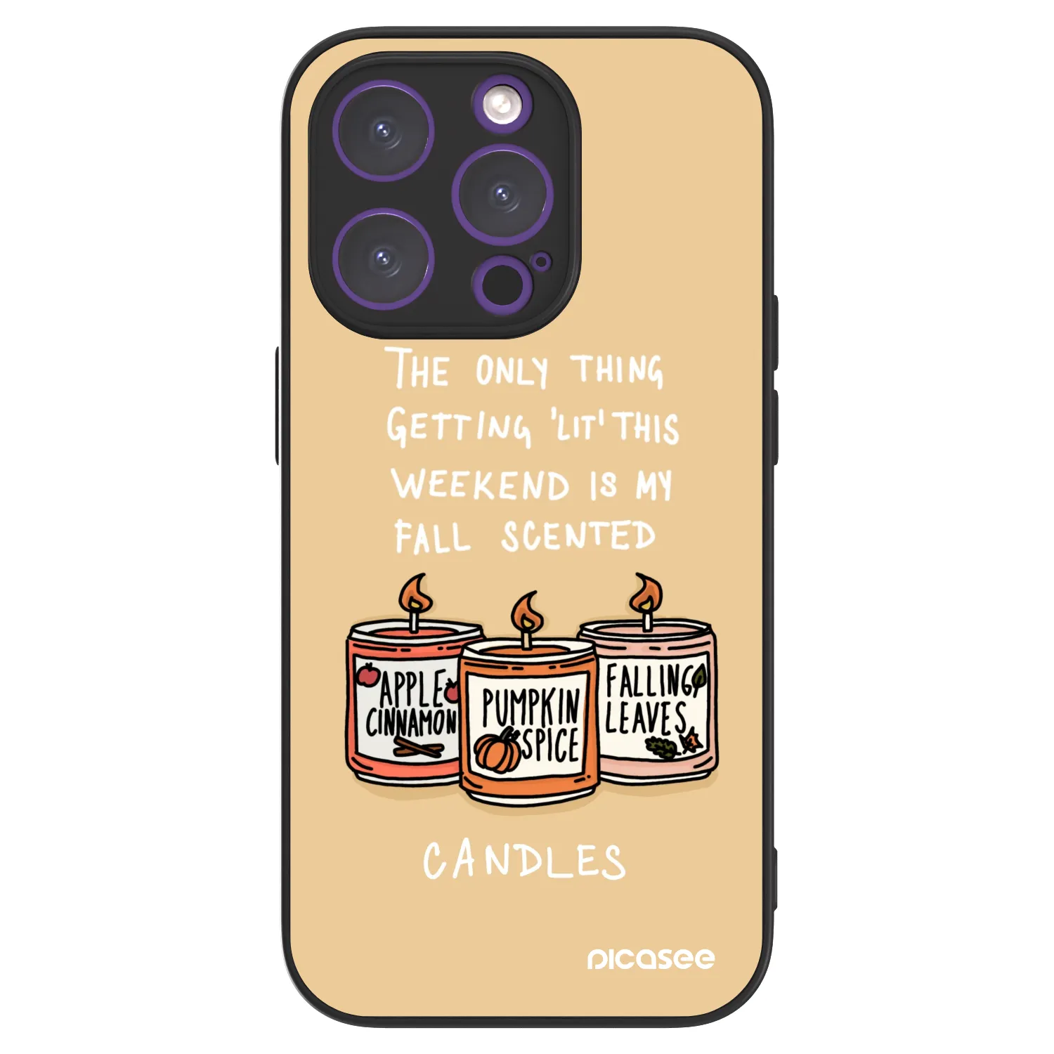 Picasee ULTIMATE CASE na Apple iPhone 14 Pro - Candles