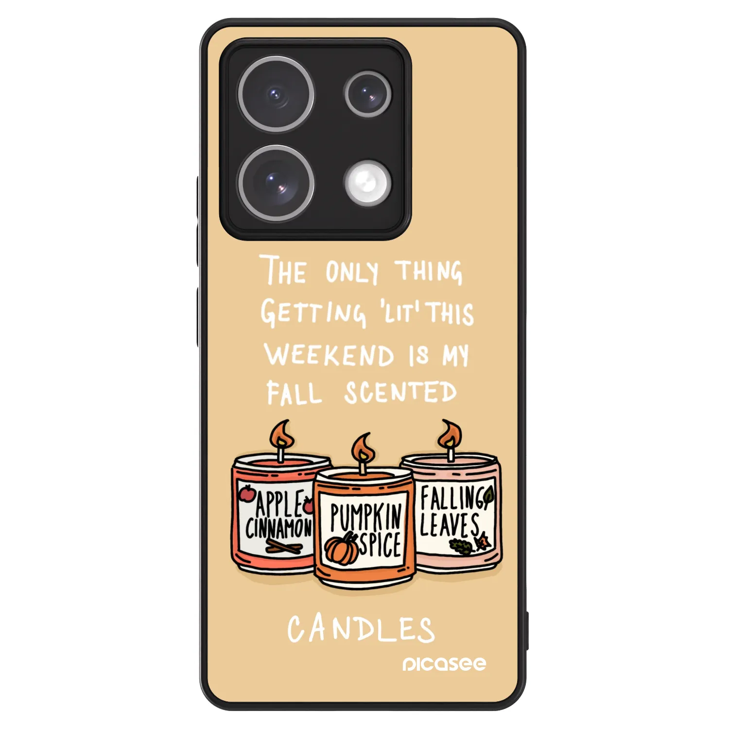 Picasee ULTIMATE CASE na Xiaomi Redmi Note 13 5G - Candles