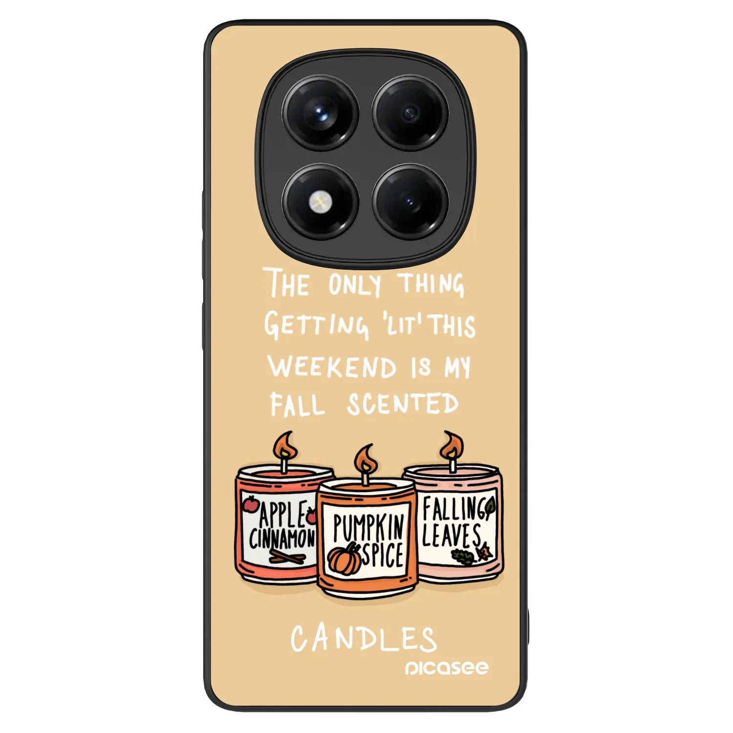 Picasee ULTIMATE CASE na Xiaomi Redmi Note 14 Pro+ 5G - Candles