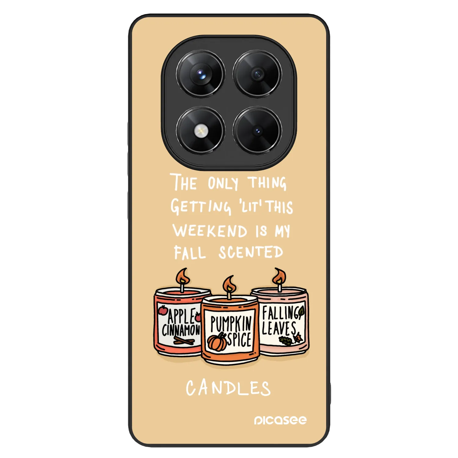 Picasee ULTIMATE CASE na Xiaomi Redmi Note 14 Pro 5G - Candles