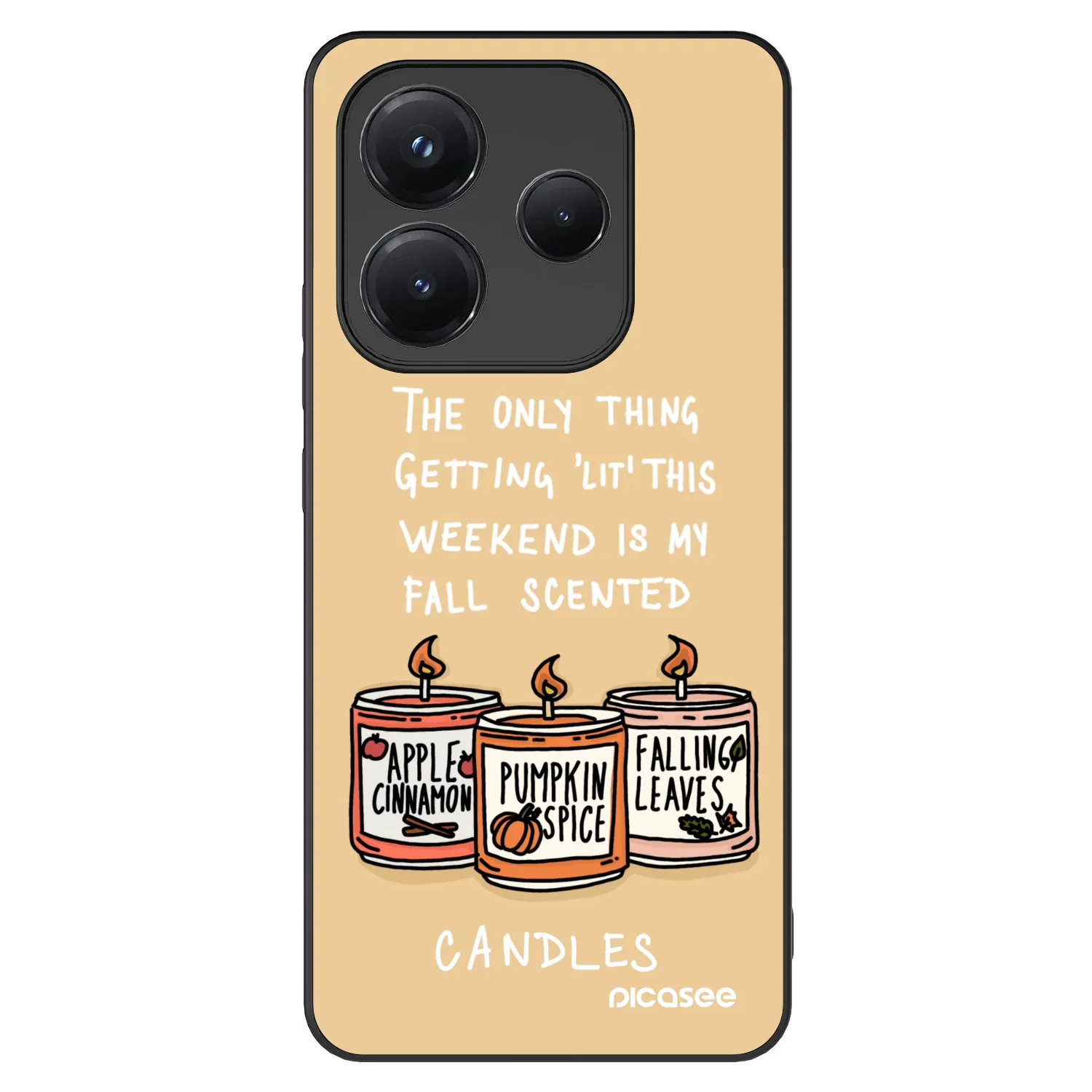 Picasee ULTIMATE CASE na Xiaomi Redmi Note 14 5G - Candles