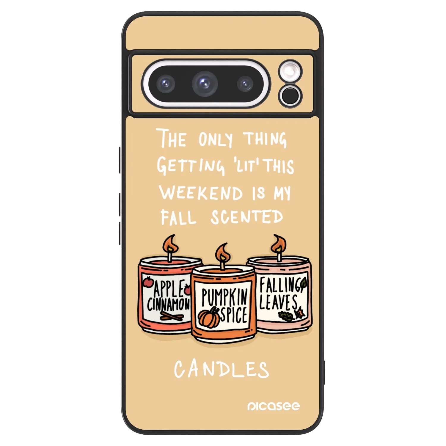 Picasee ULTIMATE CASE na Google Pixel 8 Pro - Candles