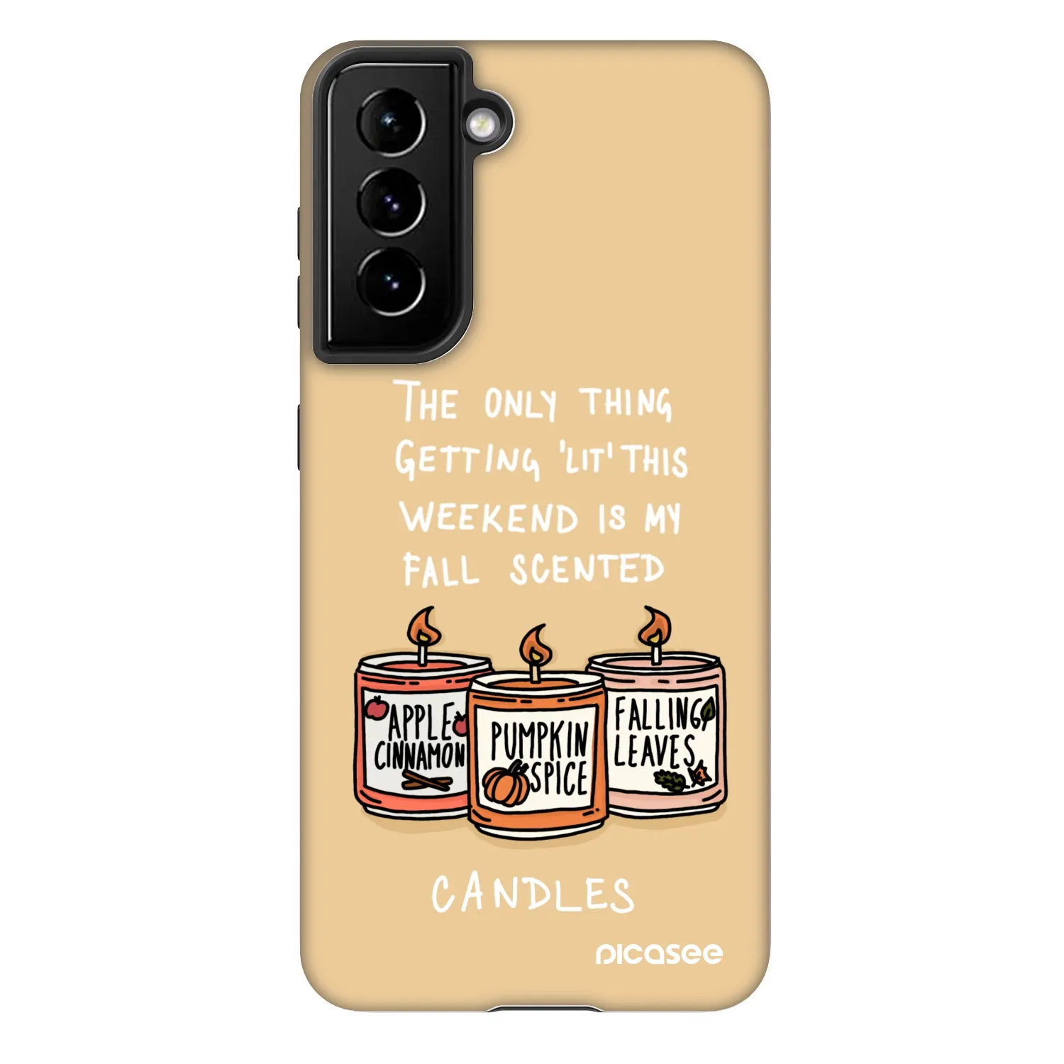 Picasee Fashion Case na Samsung Galaxy S21 FE 5G - Candles