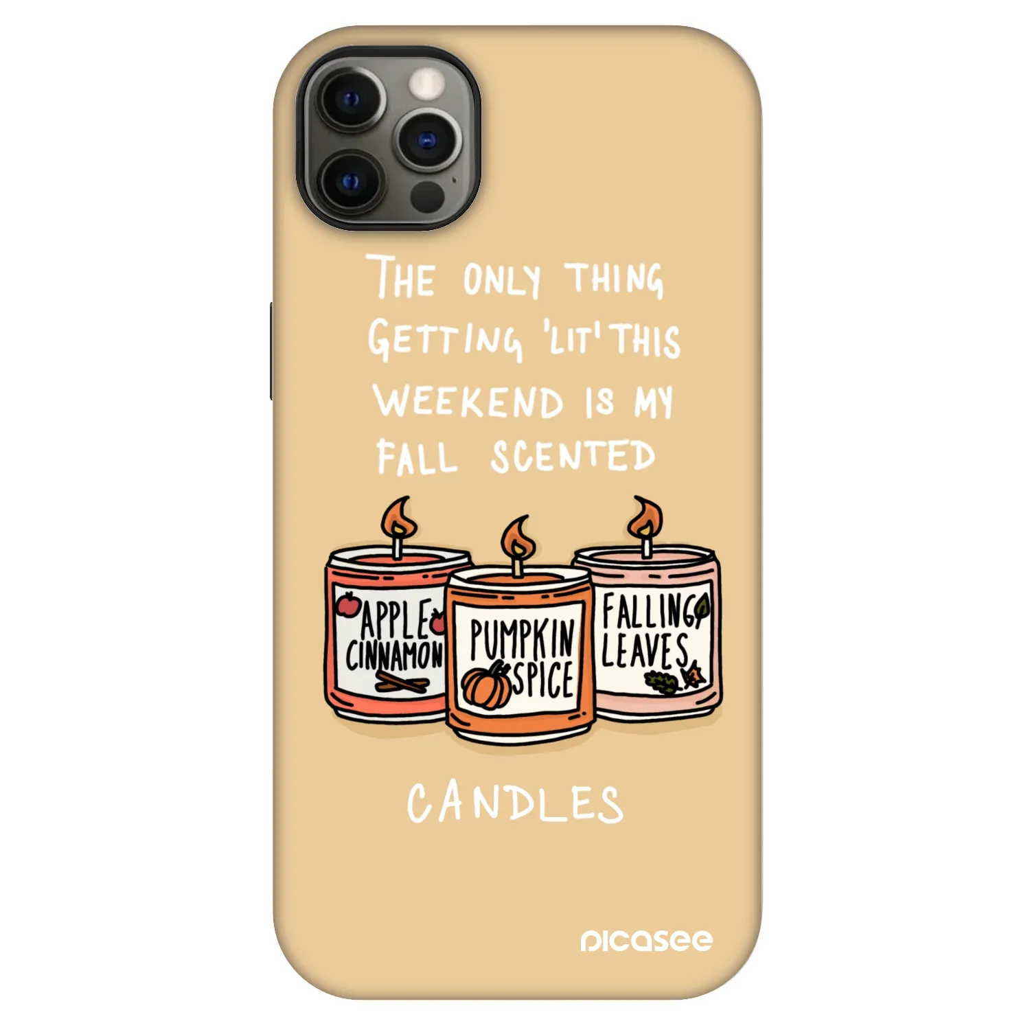 Picasee Fashion Case MagSafe na Apple iPhone 12 Pro Max - Candles