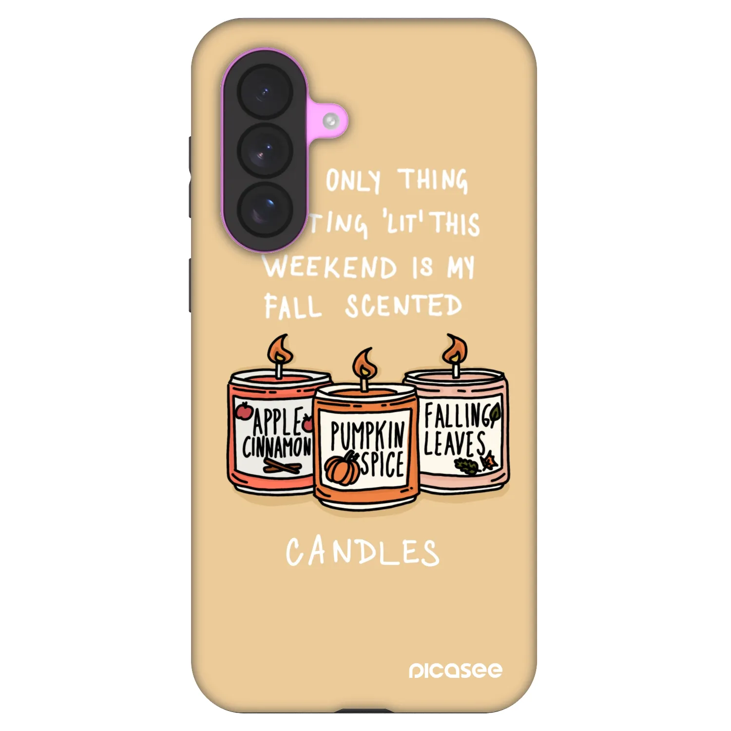 Picasee Fashion Case na Samsung Galaxy A37 - Candles