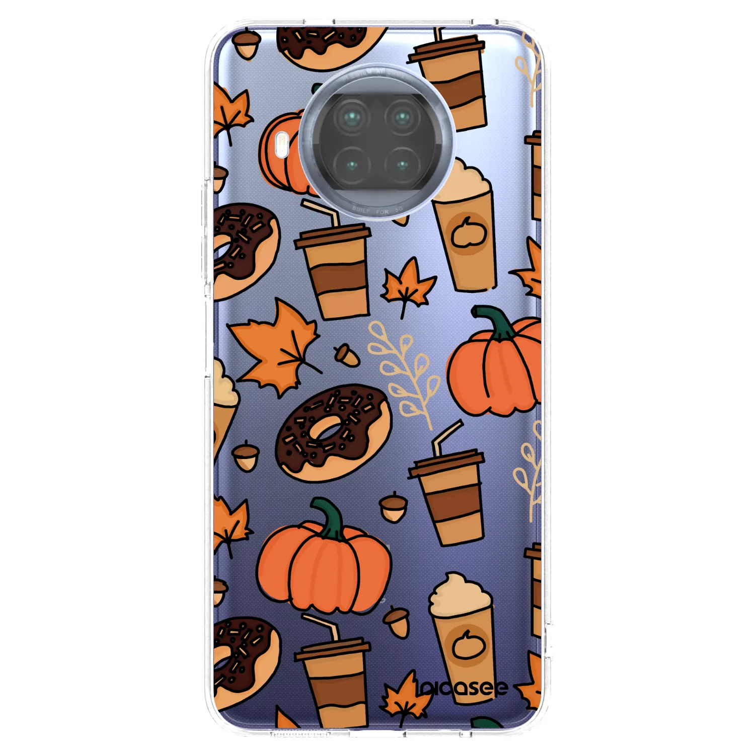 Picasee silikonowe przeźroczyste etui na Xiaomi Mi 10T Lite - Fallovers
