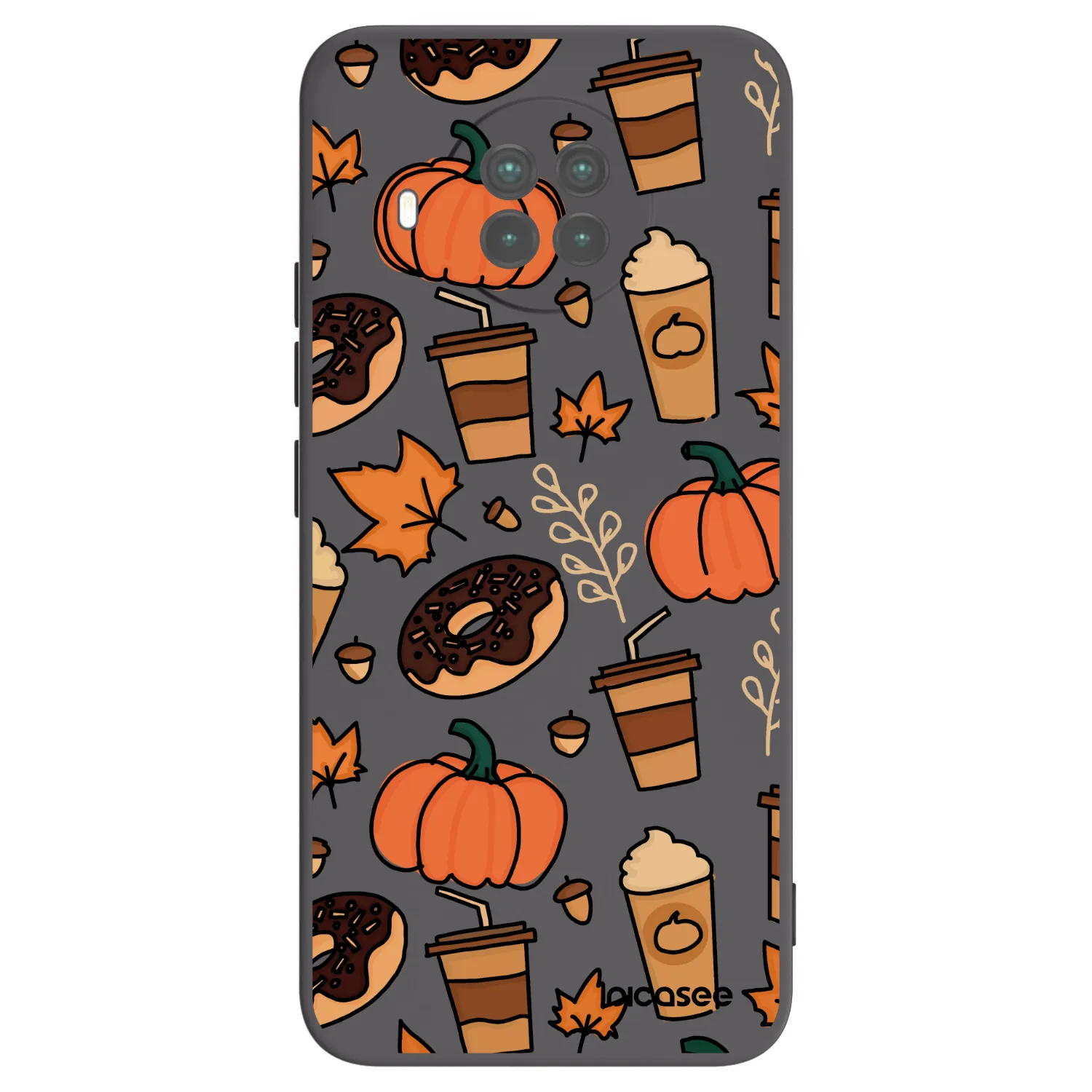 Picasee silikonowe czarne etui na Xiaomi Mi 10T Lite - Fallovers