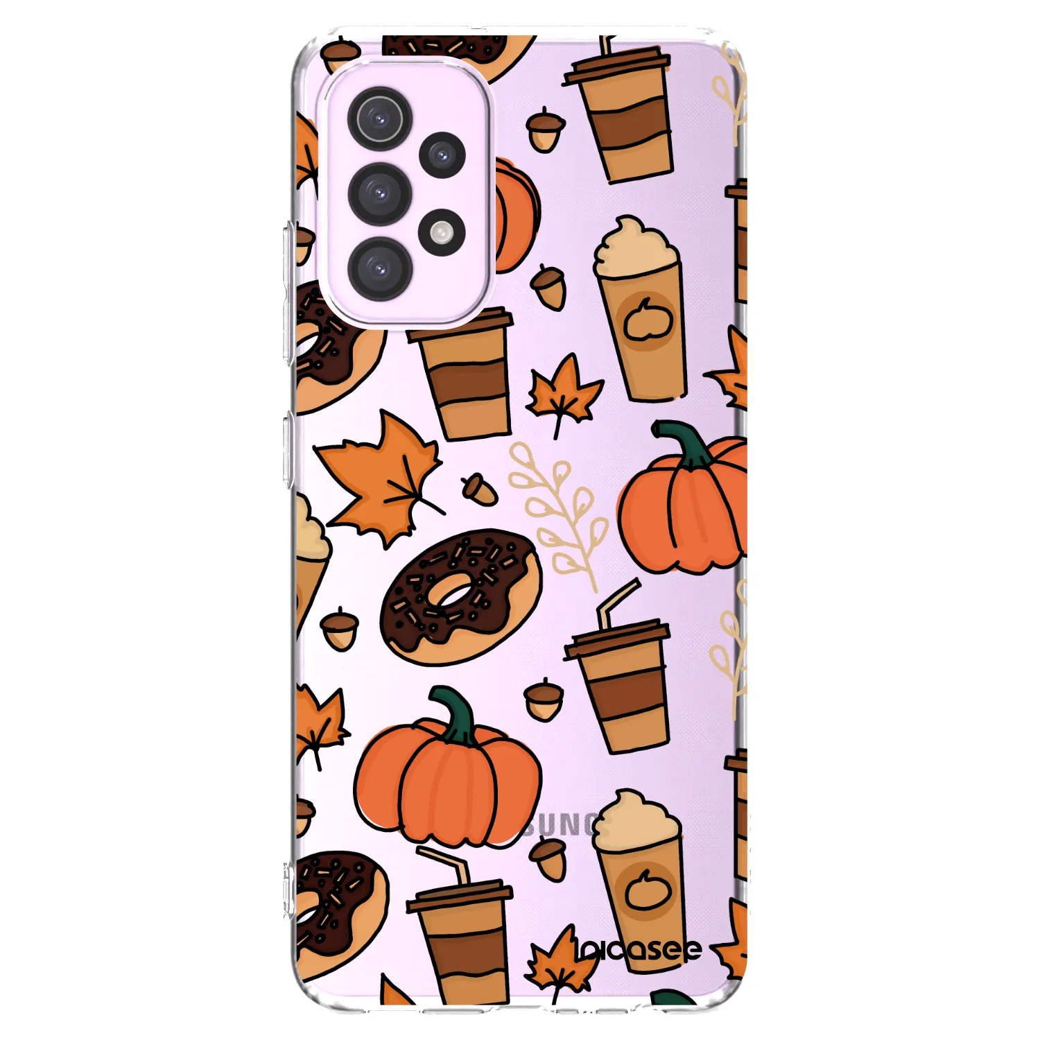 Picasee silikonowe przeźroczyste etui na Samsung Galaxy A32 5G A326B - Fallovers