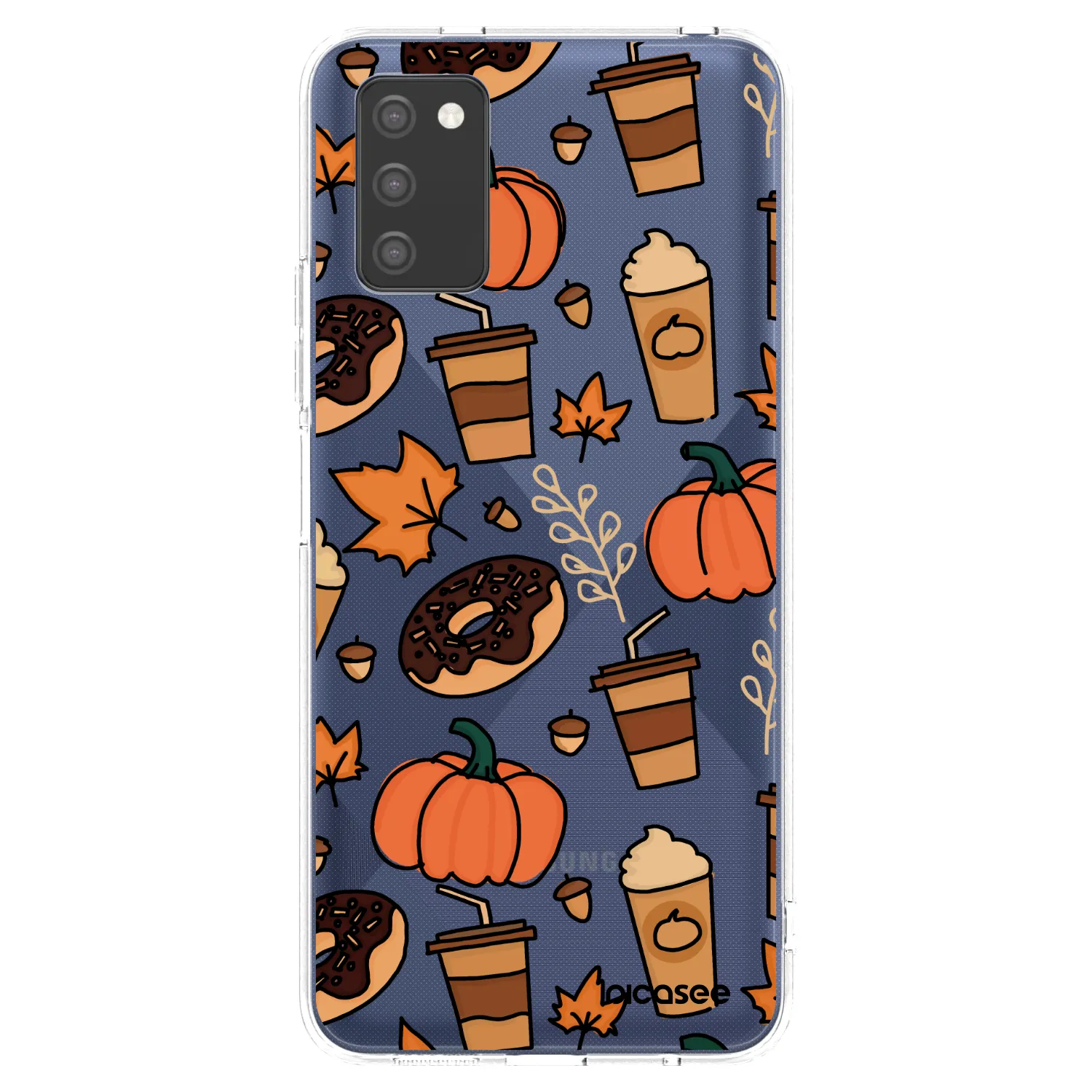 Picasee silikonowe przeźroczyste etui na Samsung Galaxy A02s A025G - Fallovers