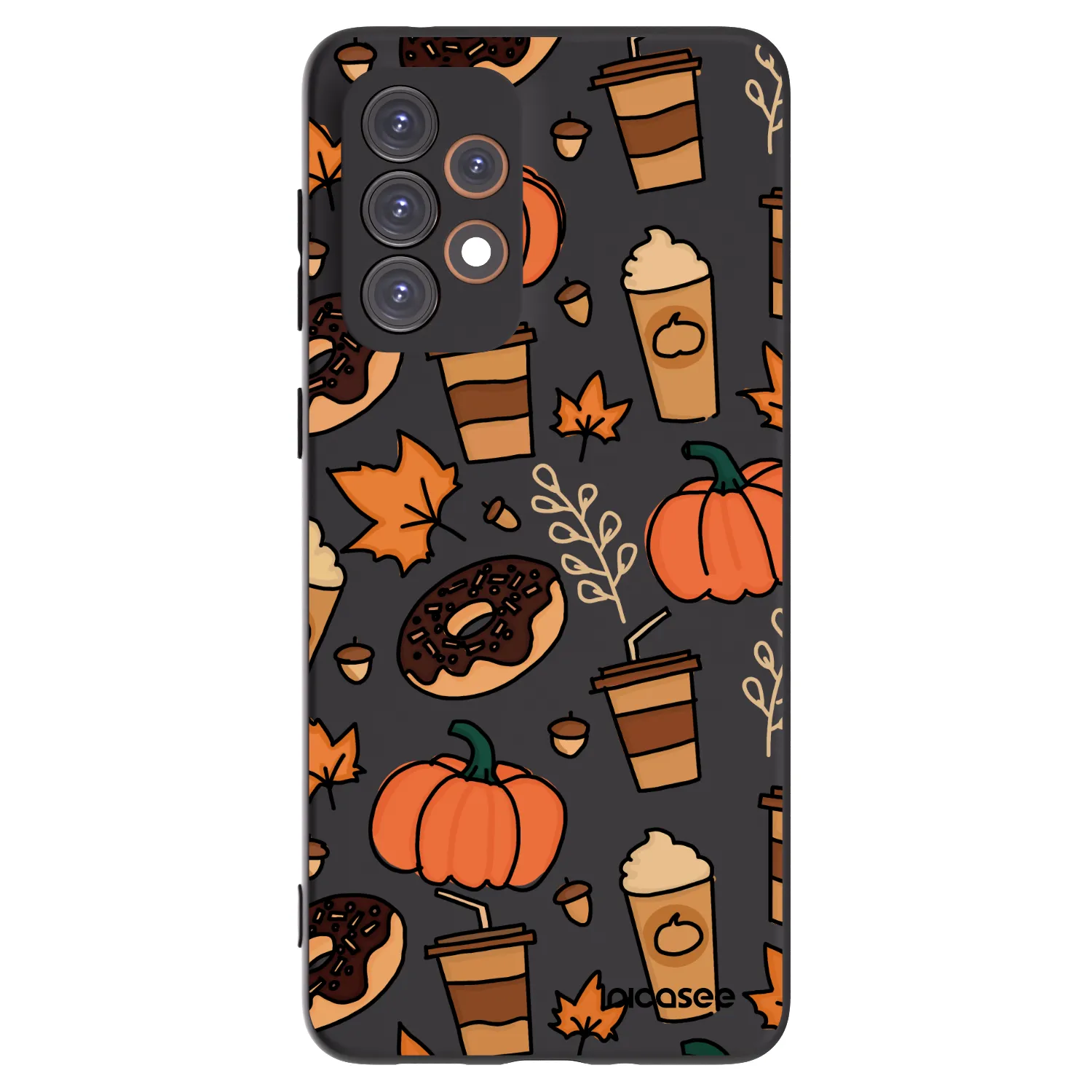 Picasee silikonowe czarne etui na Samsung Galaxy A33 5G A336 - Fallovers