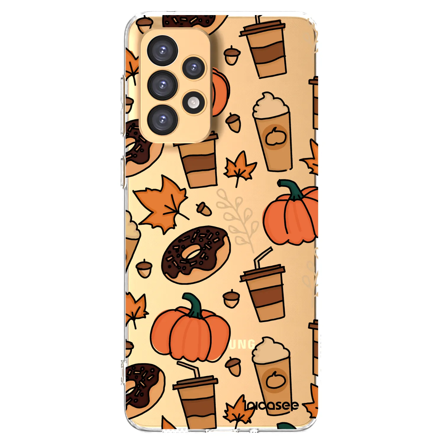 Picasee silikonowe przeźroczyste etui na Samsung Galaxy A33 5G A336 - Fallovers