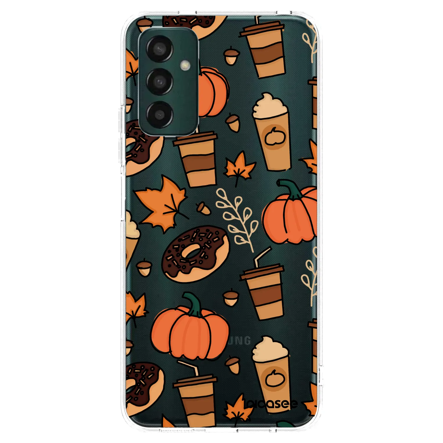 Picasee silikonowe przeźroczyste etui na Samsung Galaxy M13 M135F - Fallovers