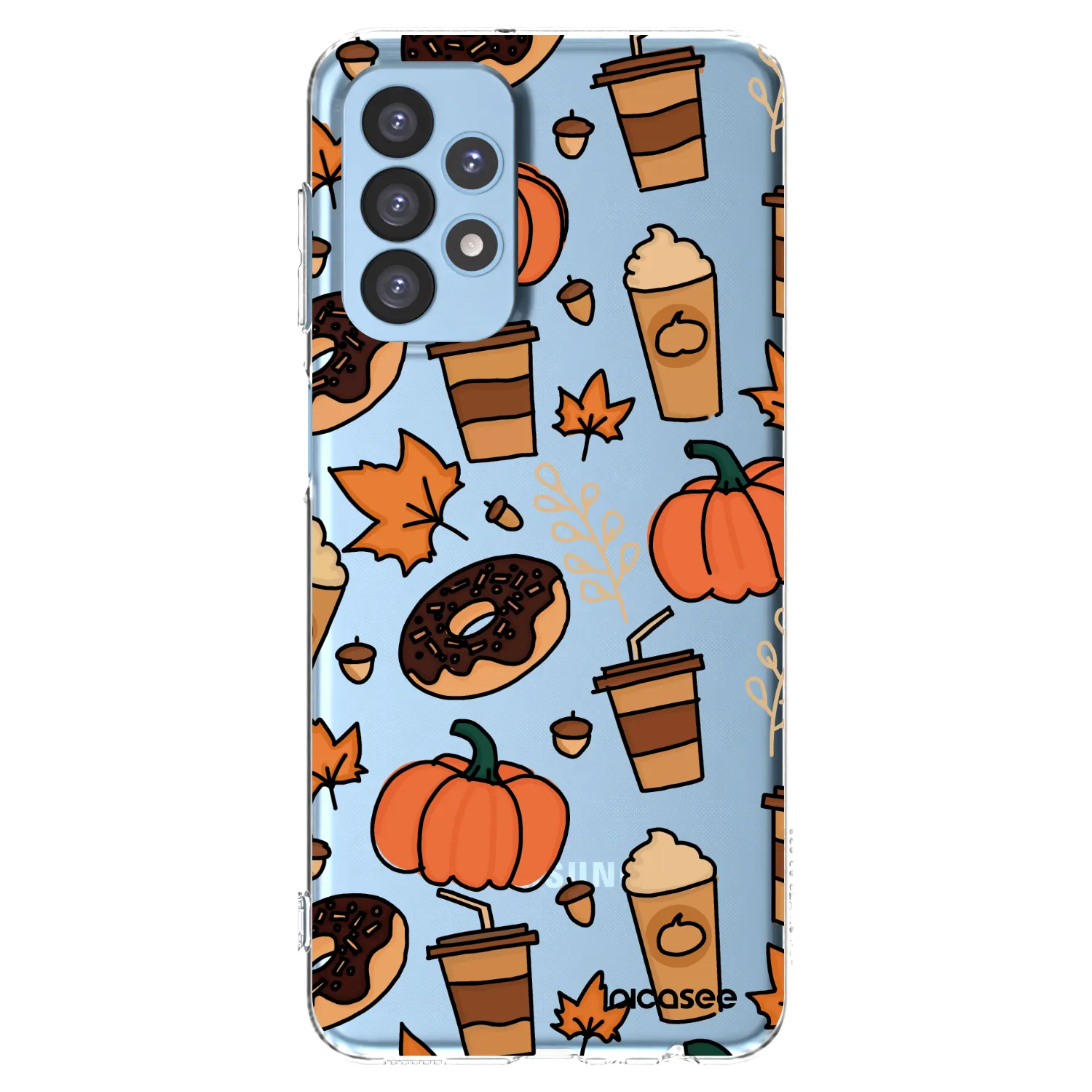 Picasee silikonowe przeźroczyste etui na Samsung Galaxy A23 A235F 4G - Fallovers
