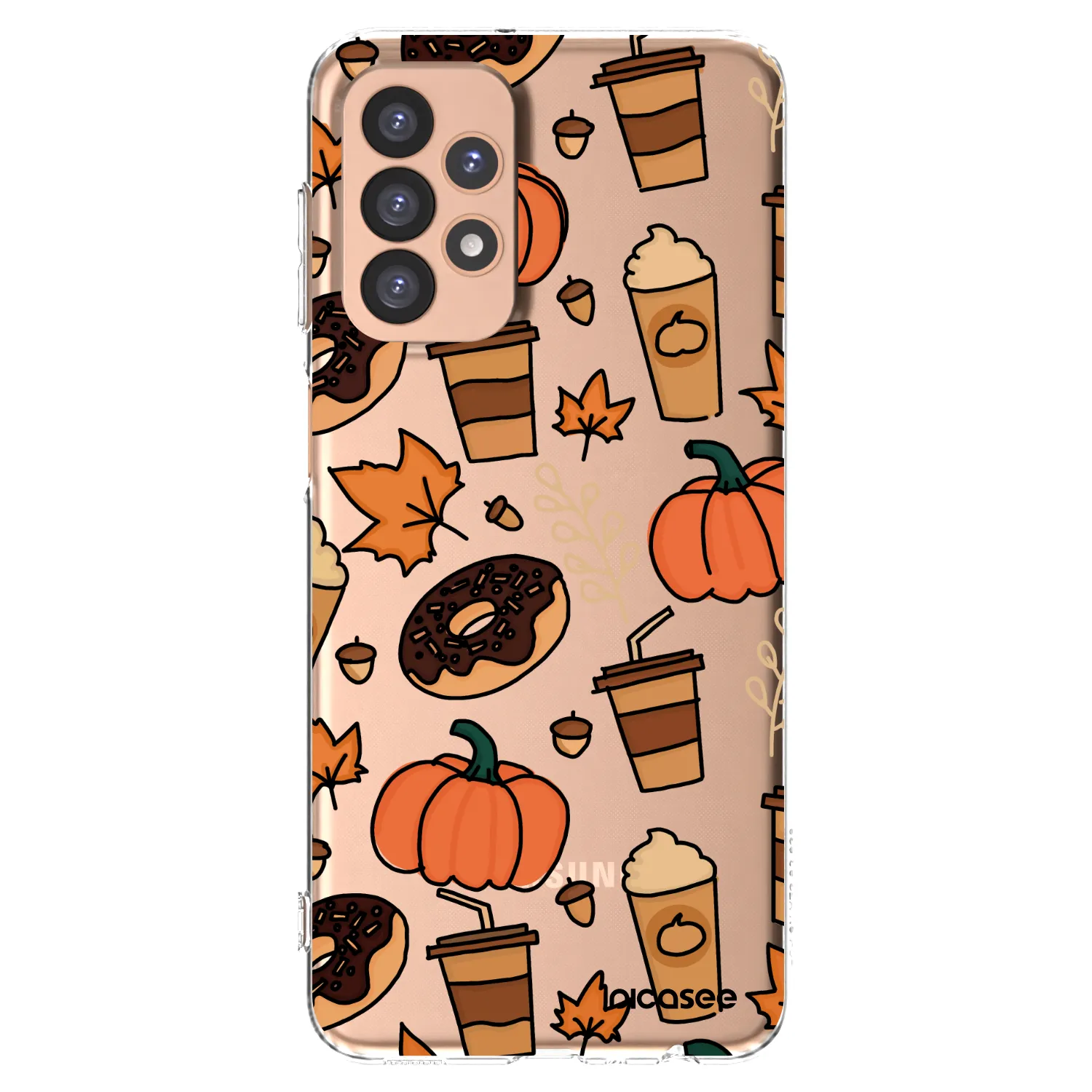 Picasee silikonowe przeźroczyste etui na Samsung Galaxy A23 A236B 5G - Fallovers