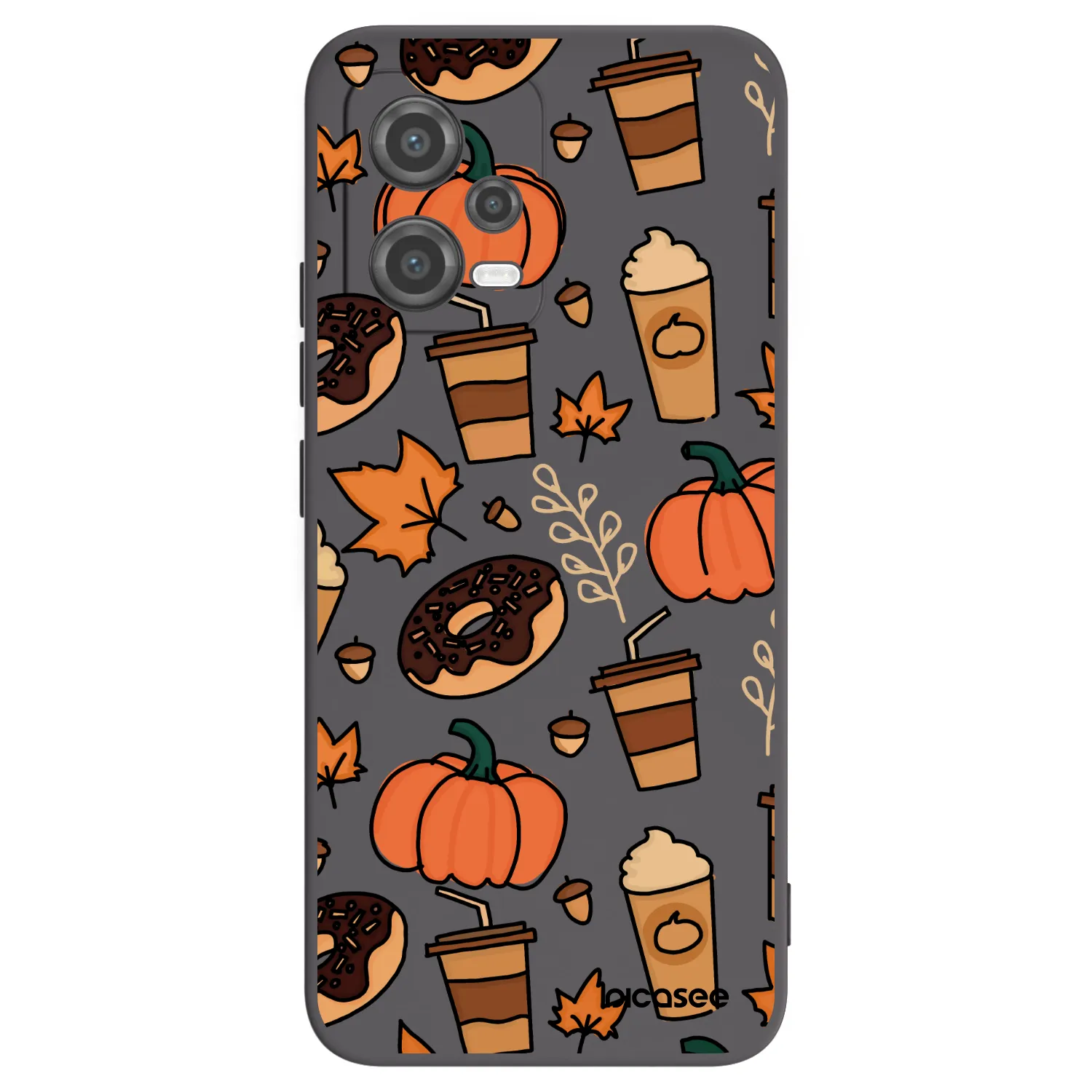 Picasee silikonowe czarne etui na Xiaomi Poco X5 - Fallovers