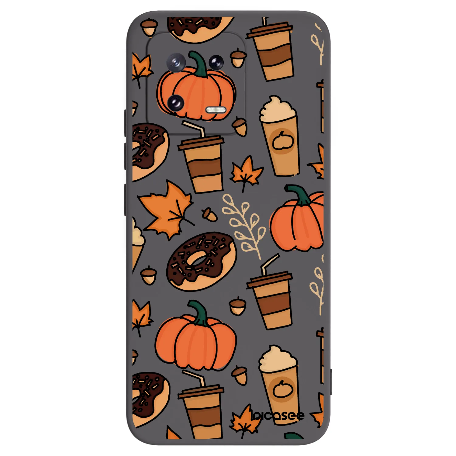Picasee silikonowe czarne etui na Xiaomi 13 Pro - Fallovers