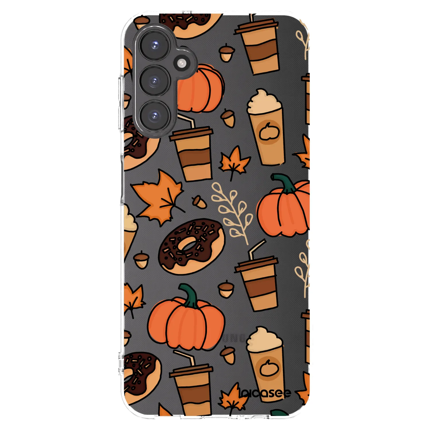 Picasee silikonowe przeźroczyste etui na Samsung Galaxy A14 5G A146P - Fallovers