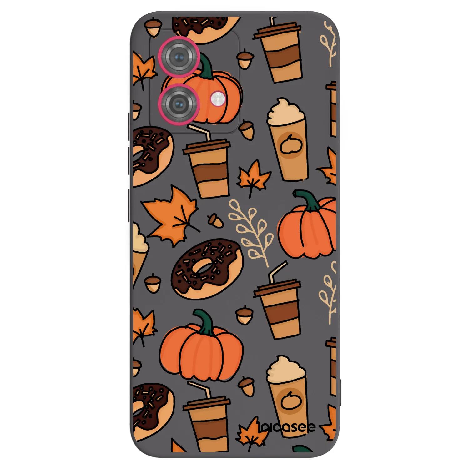 Picasee silikonowe czarne etui na Motorola Moto G84 5G - Fallovers