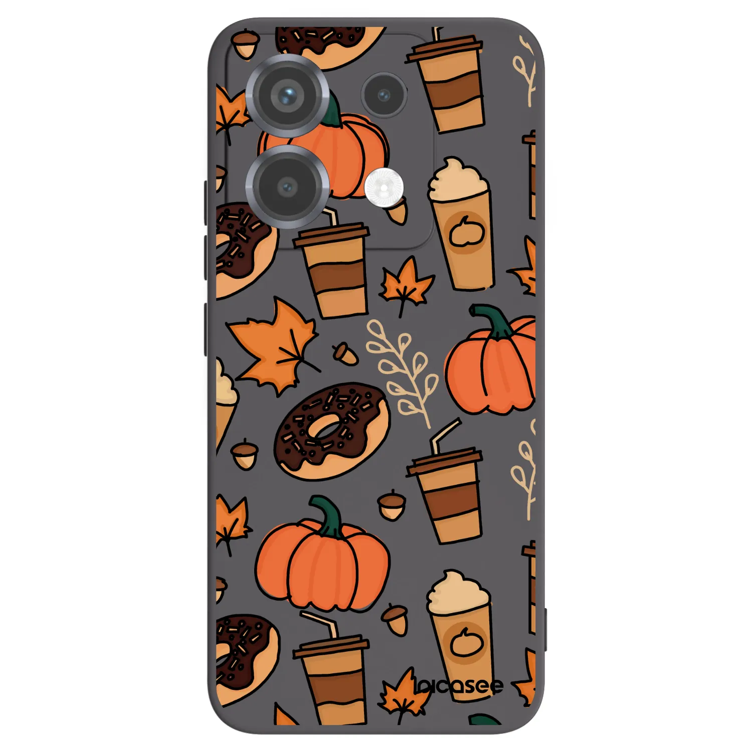 Picasee silikonowe czarne etui na Xiaomi Poco X6 - Fallovers